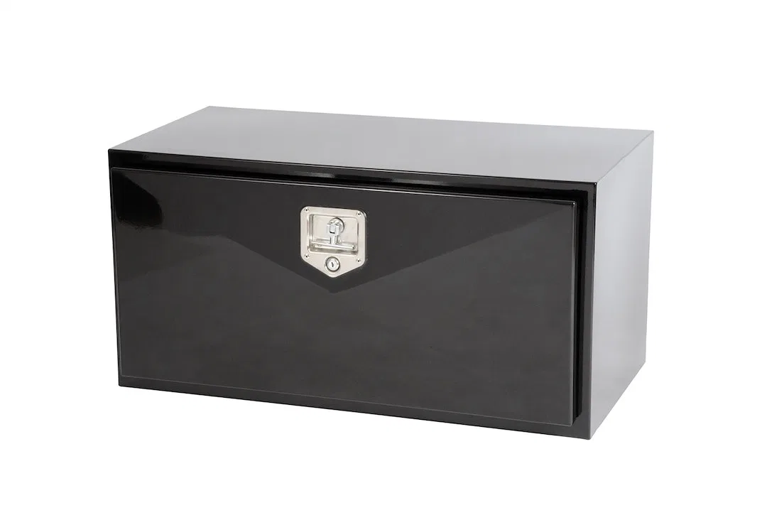 DB-2601 – DEE ZEE Tool Box, Underbed Single Lid Powder Coat Black Gloss Powder Coated Steel 36 Inch Length x 18 Inch ...